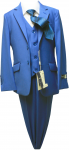 BOYS 5PC. TR SUIT (2141401) FRENCH NEW BLUE